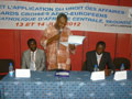 Séminaire sur le temps et l'application du droit des affaires : regards croisés afro-européens. Yaoundé, 13 et 14 juin 2012. photo7