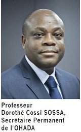Message du Secrétaire Permanent, à l'occasion du 22è anniversaire de l'Organisation pour l'Harmonisation en Afrique du Droit des Affaires (OHADA)