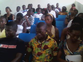 Compte rendu de la cérémonie de lancement des activités du Club OHADA CI section BONOUA du 24 mars 2012 photo 6