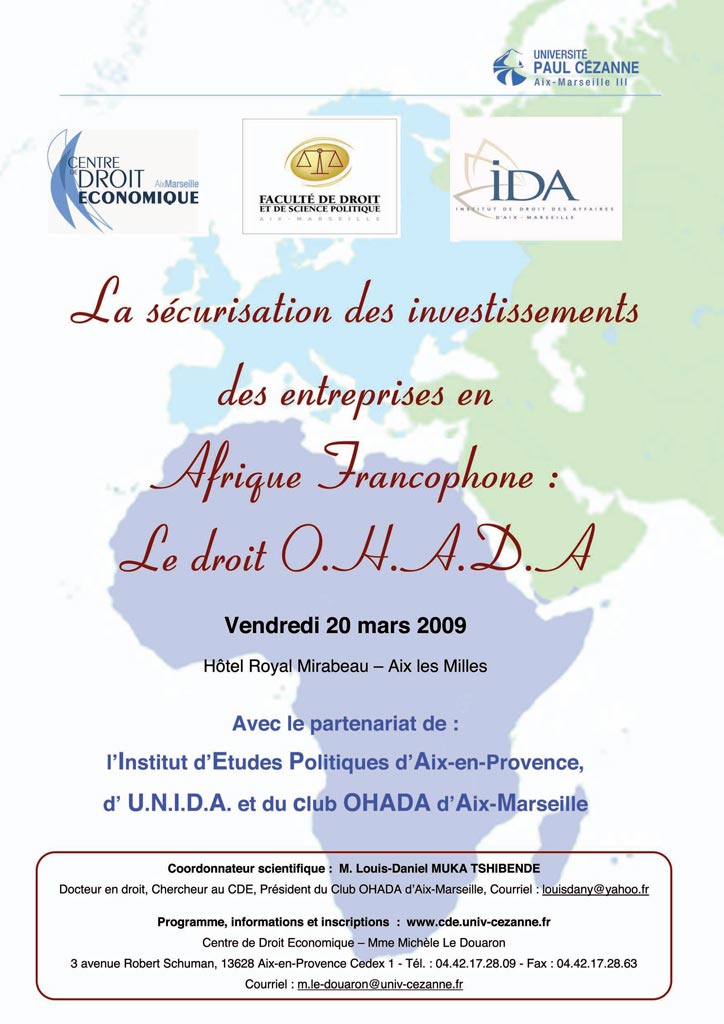 affiche-colloque-ohada-2009-marseille